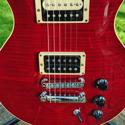 Hamer Sunburst 1992 - Flame Maple Top – Cherry Wine Burst image 4