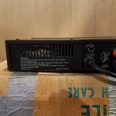 Carver Power Amp Used with box image 6