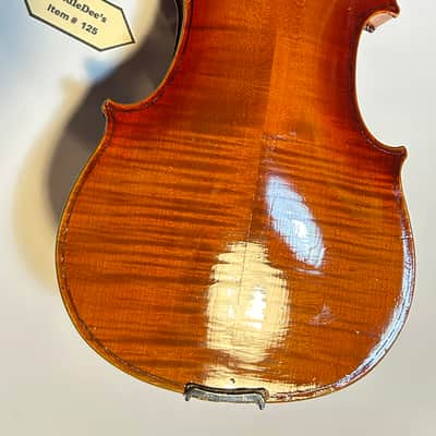 Vintage 4/4 violin - unlabeled - believed to be German - 1925-1930 image 4