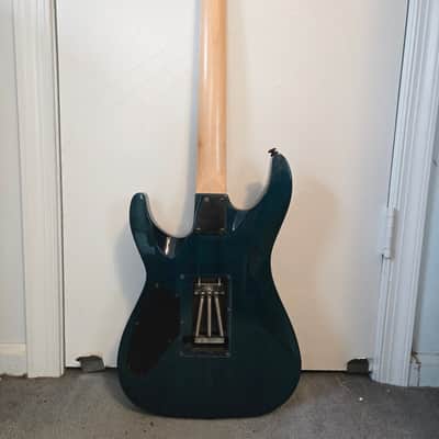 ESP LTD MH-203QM - See Thru Blue image 3