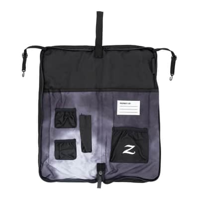 Zildjian Student Stick Bag - Water-Resistant 600D Nylon (Black Rain Cloud) image 5
