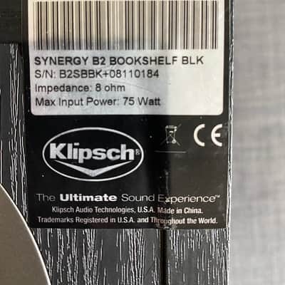 Klipsch Klipsch B-2 Synergy Bookshelf Loudspeaker (Pair) image 4