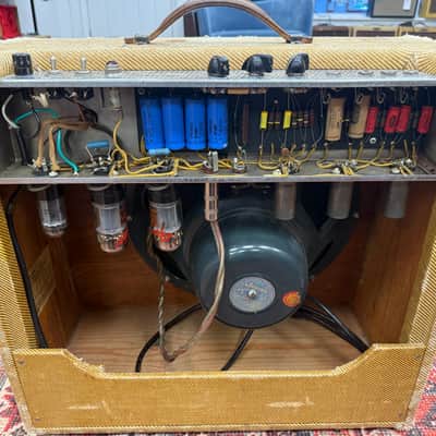 Fender Pro 5C5 Wide Panel 18-Watt 1x15" Guitar Combo 1953 - Tweed image 5