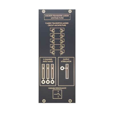 Instruo 10 HP Blank Panel - Black image 1