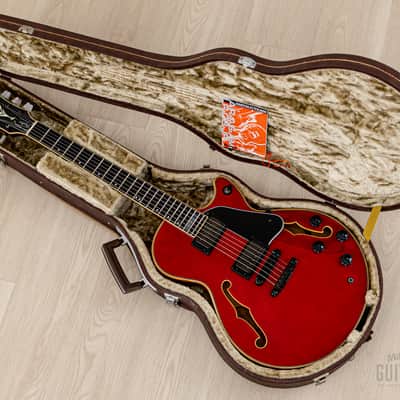 1989 Ibanez George Benson Signature GB30 Trans Red, Near-Mint w/ Case & Tag image 20