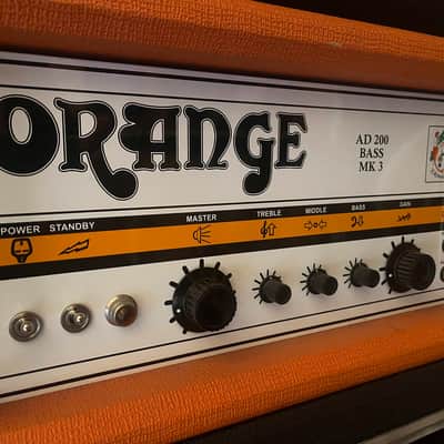 Orange AD200B Mk3 200w Bass Head with touring case image 2
