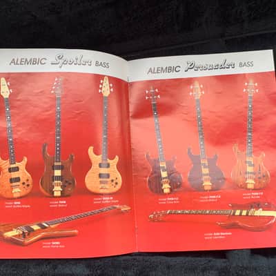 Alembic Stanley Clarke Signature Short Scale Macassar Ebony 1990 image 21