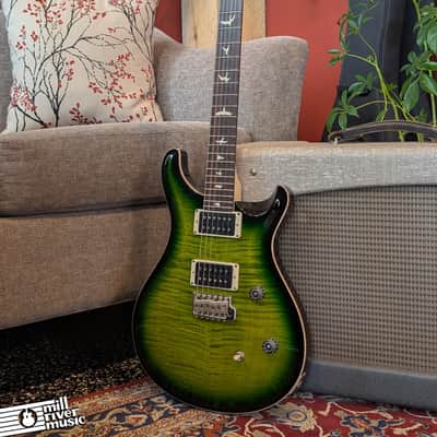 Paul Reed Smith PRS CE 24 Electric Guitar Eriza Verde Black Burst - 2022 w/Gigbag USED MINT image 2