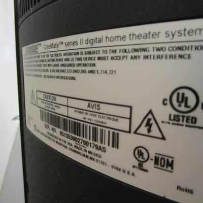 Bose CineMate Series II Digital Home Theater System, Local Pick Up Only image 7