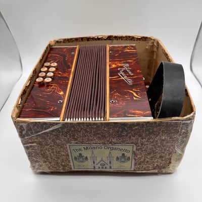 Milano Organetto 1940's-1950's - Burl Bakelite image 10