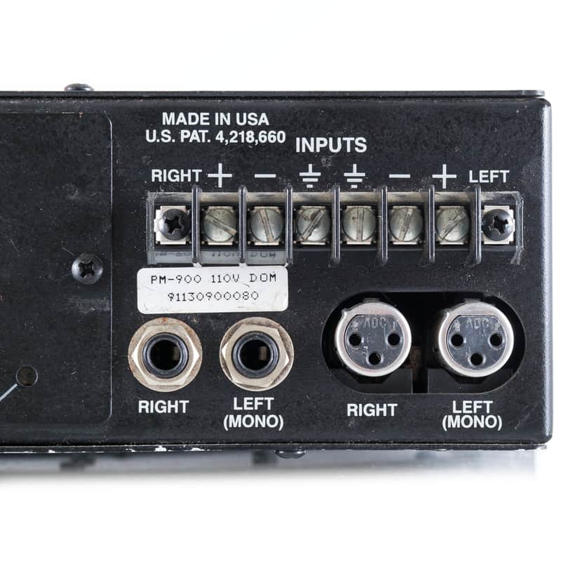 Carver PM-900 450W/Channel Power Amplifier For Repair | Reverb