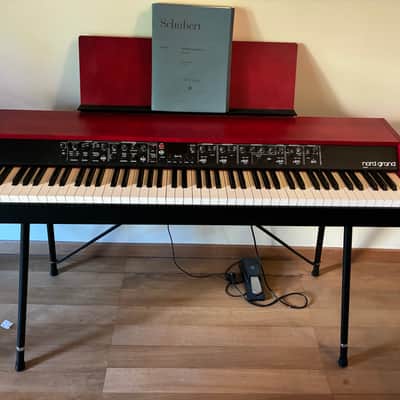 Nord Grand, Hammer Action 88-Key Digital Piano - Red image 8