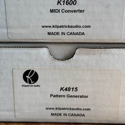 Kilpatrick Audio K4815 & K1600 Pattern Generator + Midi Interface image 3
