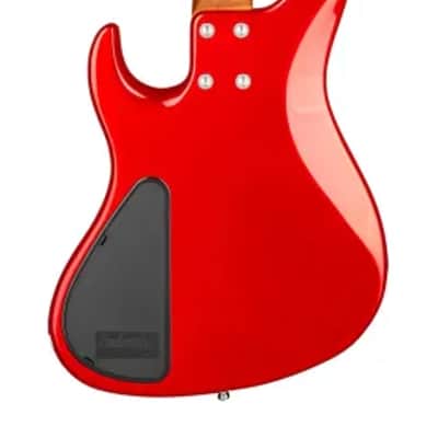 Sadowsky MetroExpress 24-Fret Modern Bass, Morado Fingerboard, 4-String - Solid Candy Apple Red Metallic High Polish image 2