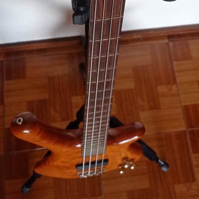 💎 Warwick Fortress One Masterman 1996 limited Piece Maple Birdeyed body, flamed maple neck. Very Very rare!! Made In Germany! image 9