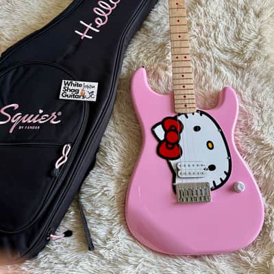 2024 Squier Hello Kitty Reissue Stratocaster Electric Guitar image 15