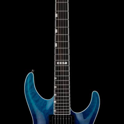 ESP E-II Horizon NT-II - Blue Purple Gradient #ES4634253 (Factory Demonstration Model) image 5