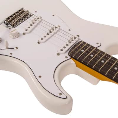 Guitare Electrique VINTAGE V6JMH - REISSUED - OLYMPIA WHITE FILLMORE image 3