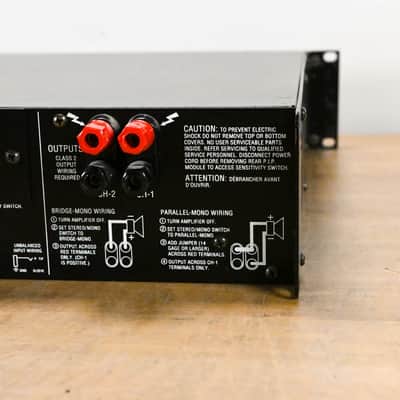 Crown 460 CSL 2-Channel Power Amplifier CG01427 image 6