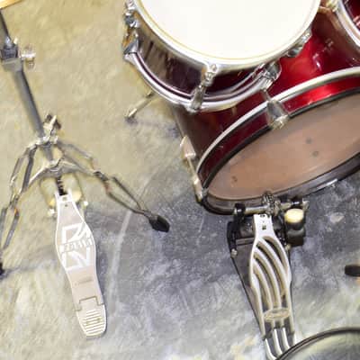Tama Stagestar 5-Piece Drum Set, Wine Red with Hardware & Cymbals image 9