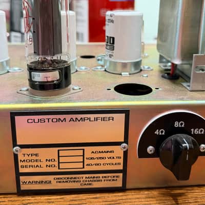 Mojotone  British Custom 50 amp chassis (Hiwatt DR540 clone) image 8