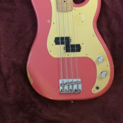 Fender Road Worn '50s Precision Bass 2009 - 2016 - Fiesta Red image 1
