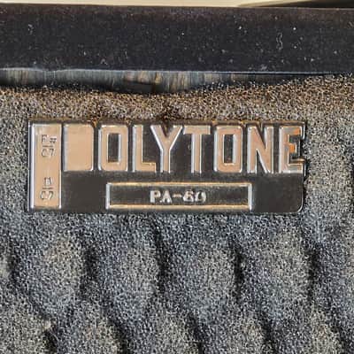 Polytone PA-60 Cabinets - Black Velvet - For Local Pickup Only @ Milwaukee Vintage image 14