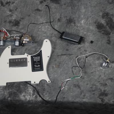 Fender Player Tele HH LOADED PICKGUARD & Screws Pickups Plate Knobs Telecaster Push-Pull Coil Split image 1