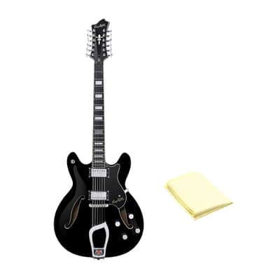 Hagstrom Viking Deluxe Black