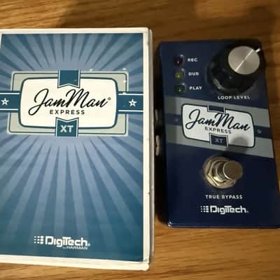 DigiTech JamMan Express XT Compact Stereo Looper 2010s - Blue image 1
