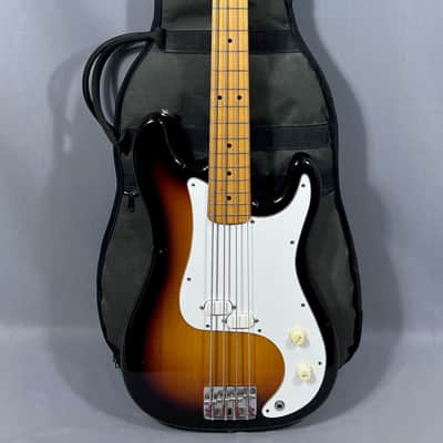 '80's Squier Bullet Bass B-34 3-Color Sunburst image 19