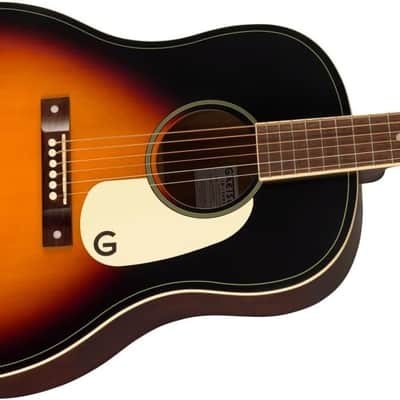Gretsch Jim Dandy Dreadnought 6-String Right-Handed Acoustic Guitar with Walnut Fingerboard (Rex Burst) image 5