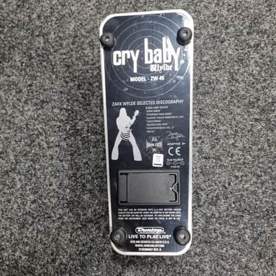 Dunlop ZW45 Zakk Wylde Signature Cry Baby Wah 2005 - 2018 - Brushed Metal image 3