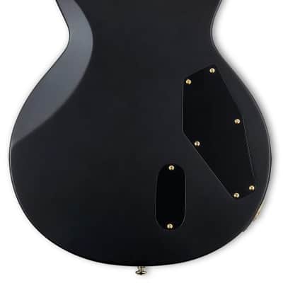 ESP LTD EC-1000 Electric Guitar. Left Handed Vintage Black image 4