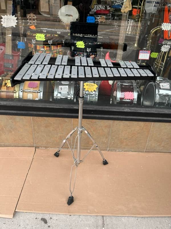 Unbranded Xylophone W/ Stand - Black / Grey image 1
