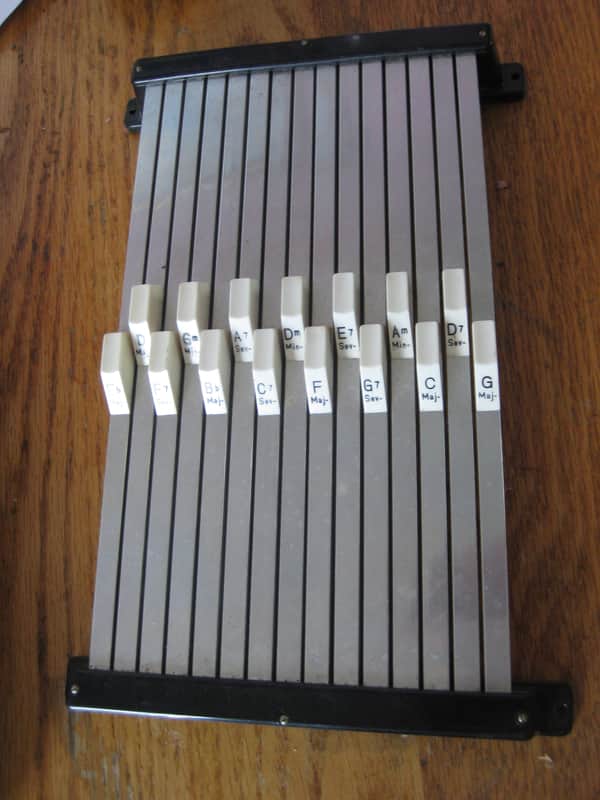 Chromaharp Autoharp 15 Chord Bar Conversion Kit image 1
