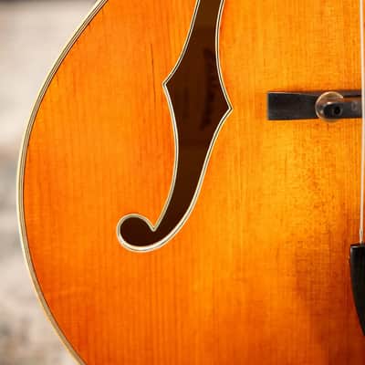 Eastman AR580CE-HB Archtop Electric Guitar - Honey Burst with Hardshell Case image 10