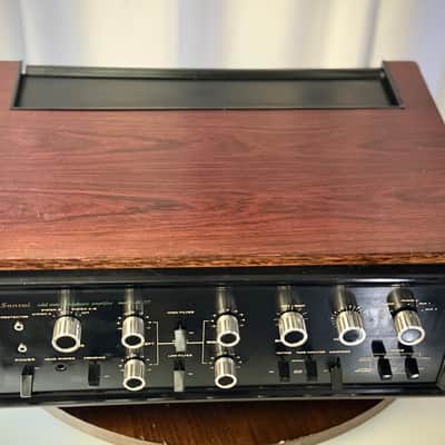 🎶✨ Sansui AU-777 Vintage Integrated Amplifier (100V JDM) w/ Original Wood Case – Serviced & Cleaned✨🎶 image 10