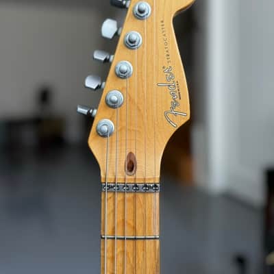 Fender Strat Plus 1997 – Sunburst, Plek’d + OHSC – Excellent image 8