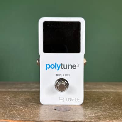 TC Electronic Polytune 3 Polyphonic Tuner Pedal 2017 - Present - White image 2