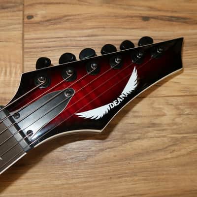 Dean Vengeance V 2023 - Black Cherry Burst Flame image 3