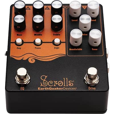 Earthquaker Devices Scrolls | Bass Odyssey | EQ & Overdrive Pedal image 4