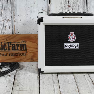 Orange Crush 20RT Limited Edition Orianthi White Electric Guitar Amplifier image 2