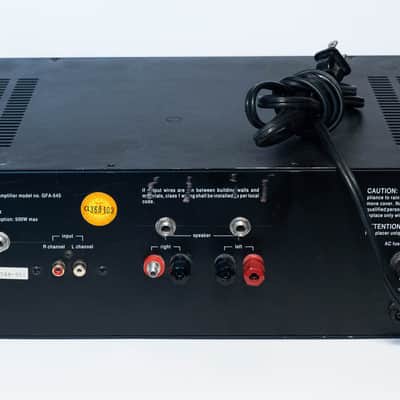 ADCOM GFA-545 Rack Mount Stereo Power Amplifier image 2