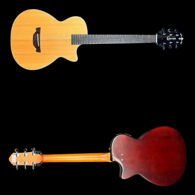 Crafter CT120/N Thinline Electro Acoustic in Natural w/Hardcase