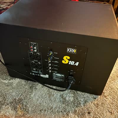 KRK S10.4 10" Active Studio Monitor Subwoofer 2021 - Black image 2