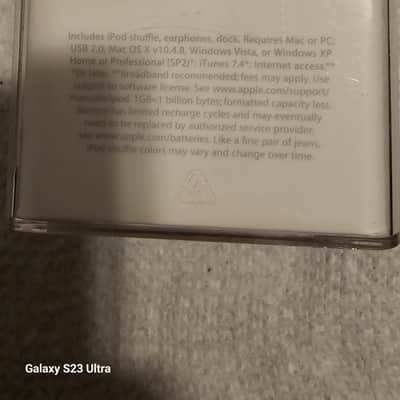 Apple A1204 [PB225LL/A] iPod Shuffle 1 GB in Original Packaging image 4