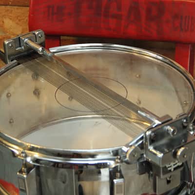 RARE Vintage snare Tacton 6.5x14 Steel 1970s GDR image 8
