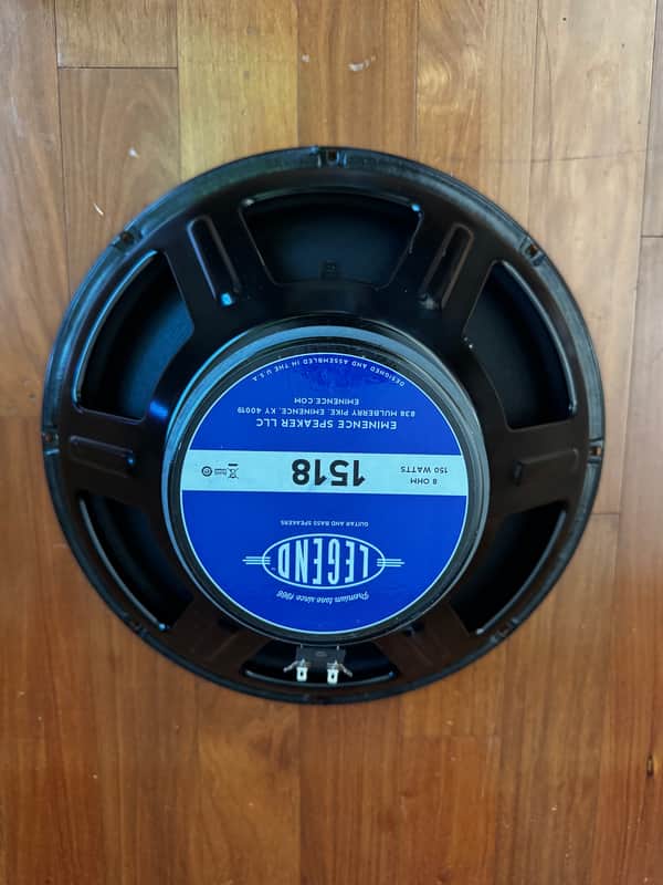 Eminence Legend 1518 15" 150-Watt 8 Ohm Speaker