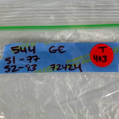 1960 General Electric 5U4GB Vintage GE Gray Plate Side Getter Rectifier TubeT403 image 7